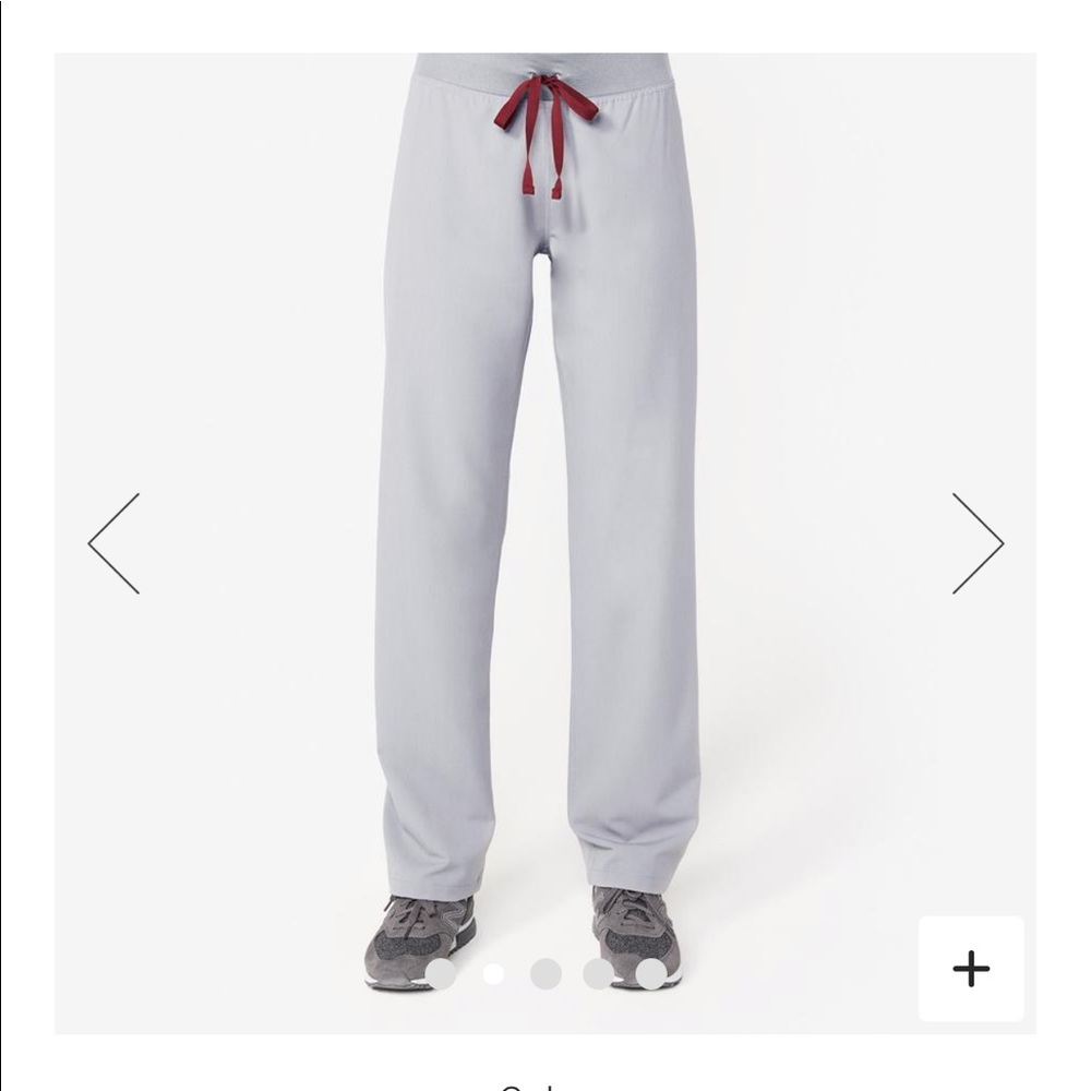Figs Livingston basic scrub pant cement